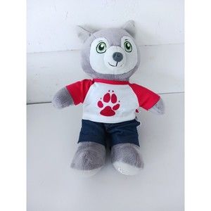Build A Bear Great Wolf Lodge Wiley The Wolf Plush t-shirt and jeans